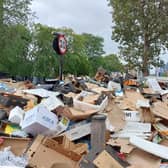 Piles of rubbish during the Tower Hamlets bin strike last year