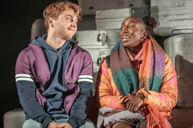 Sam Tutty and Dujonna Gift star in Two Strangers(Carry a cake across New York) at Criterion Theatre