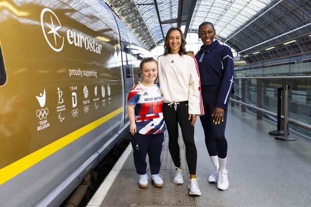 Paralympics GB double gold medallist Maisie Summers-Newton,  Dame Jessica Ennis-Hill and  former Team GB athlete Perri Shakes-Drayton
