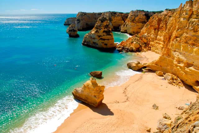 Enjoy the beached in The Algarve, Portugal