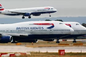 British Airways has apologised to passengers after a “temporary technical fault” disrupted its baggage system at Heathrow Airport.