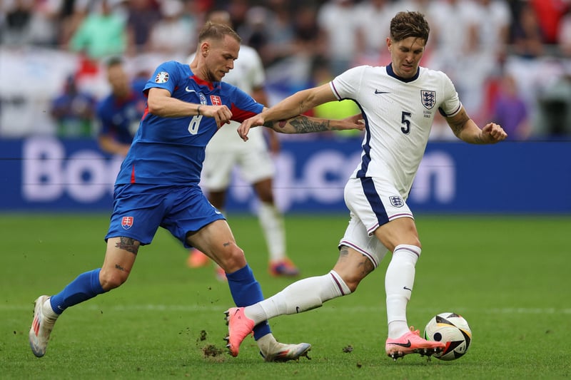 That was not the John Stones that England fans know. A deer in the headlights as Slovakia took the lead and was away with the fairies in a nail-biting second half moment as England nearly conceded an audacious shot from range. Better in the late stages as England saw out the game.
