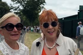 Satu and Savi have travelled from Finland for the tennis tournament