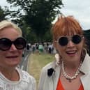 Satu and Savi have travelled from Finland for the tennis tournament