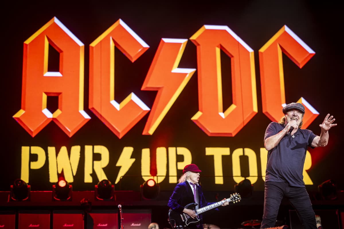 Set times for AC/DC’s PWR Up Tour at London’s Wembley Stadium
