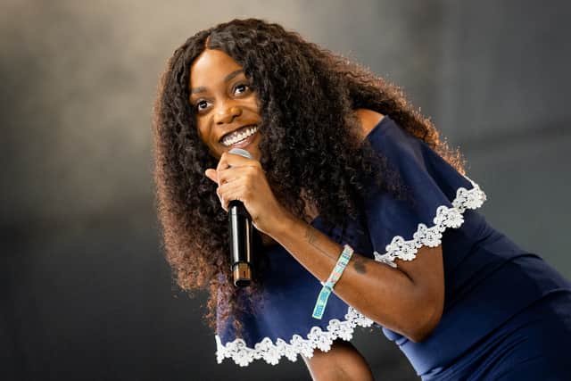 NONAME is set to headline Sunday evening on the South Downs Stage before Chaka Khan closes out the performances on the main stages for 2024 (Credit: Getty Images for Coachella)