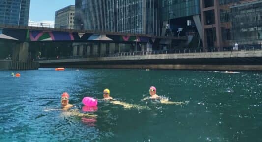 Middle Dock first opened to swimmers in 2022