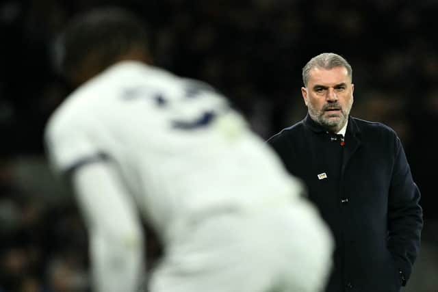Tottenham Hotspur manager Ange Postecoglou.
