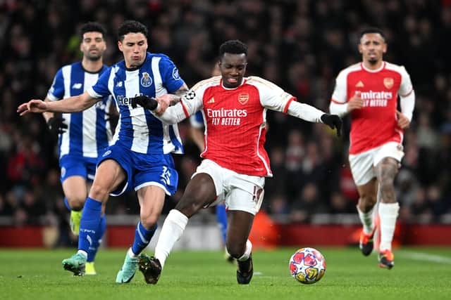 Eddie Nketiah has been linked with a move to Marseille.