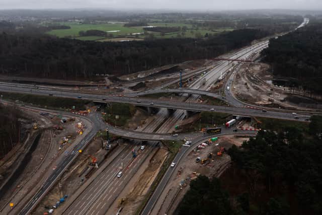 This is the third of five full weekend closures of the M25 to take place with a further two due later this year.