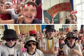 School hosts party to cheer on ENGLAND at the Euros