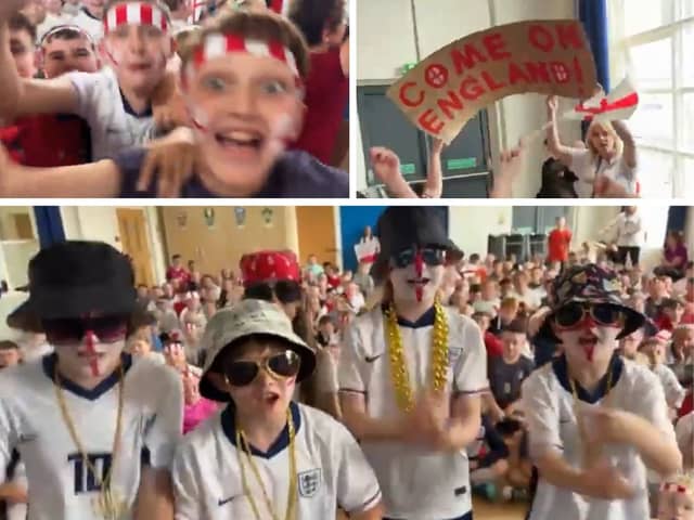 School hosts party to cheer on ENGLAND at the Euros