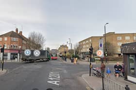 The incident took place on Stroud Green Road, at the junction of Tollington Park, Islington.