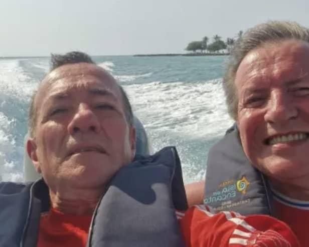 The victims have been named as Albert Alfonso, 62, and Paul Longworth, 71