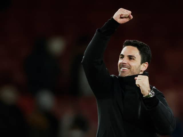 Arsenal manager Mikel Arteta is looking to the future.