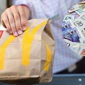 A McDonald's meal 'could cost more than £44' in the next five decades. (Photo: Adobe Stock)