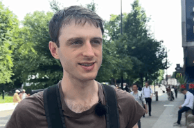 Londoner Tom's favourite Tube line is the Jubilee