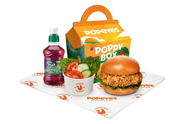 Popeyes Chicken Sandwich Poppy Meal (Photo: Popeyes)