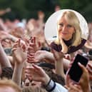 Former police officer Michelle Roycroft, who helped Harry Styles during his ordeal with a stalker, shares her 5 tips to stay safe during this year's UK summer festival season (Credit: Help me Angela/Getty Images)