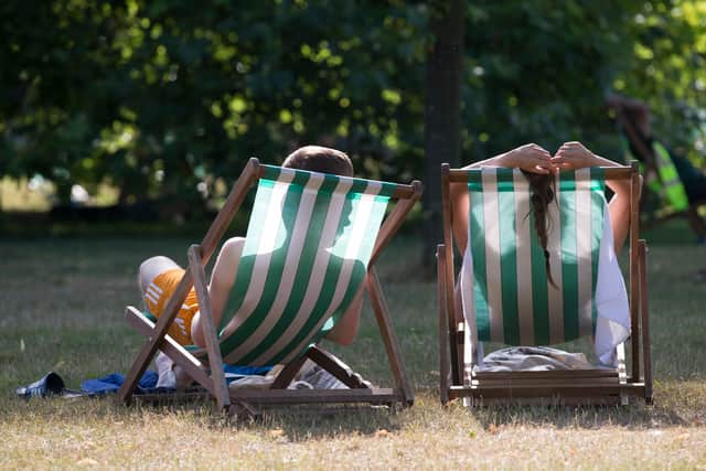 A 'trpoical plume' could make its way across the UK, bringing with it mid-30 temperatures. 