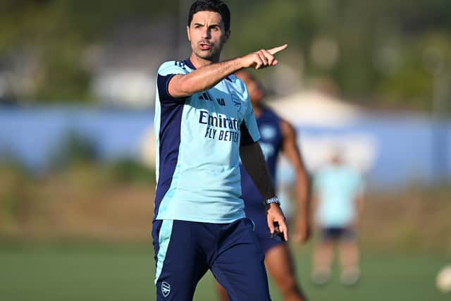 Arsenal manager Mikel Arteta.