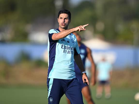 Arsenal manager Mikel Arteta.
