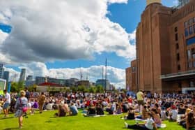 Battersea Power Station is hosting a fan zone