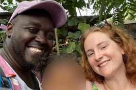 Naomi and Johnathan Jules with their daughter in Costa Rica after escaping the UK 'rat race'.