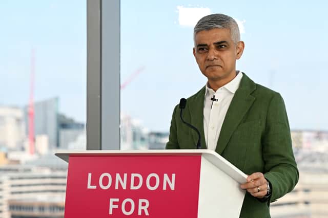 Sadiq Khan, the Mayor of London