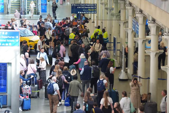 Several Eurostar trains have been cancelled due to a “’massive arson attack”. (Photo: James Manning/PA Wire)