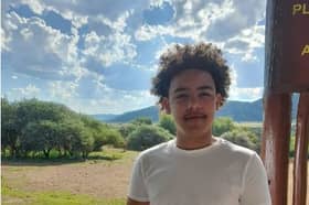 Pharrell Garcia died at the scene 