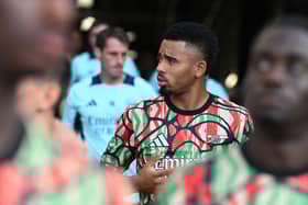 Arsenal striker Gabriel Jesus 