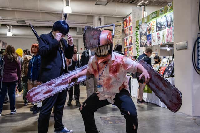 Some of the cosplay one might see upon attending Animangapop London this year - for example, this attendee dressed as "Chainsaw Man." (Credit: Getty Images)