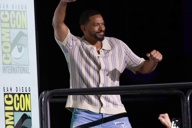 Laz Alonso attends the 2024 Comic-Con International - Let's Hear It For Prime Video's "The Boys" Panel at San Diego Convention Center on July 26, 2024 in San Diego, California.