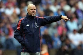 Manchester United manager Erik ten Hag.