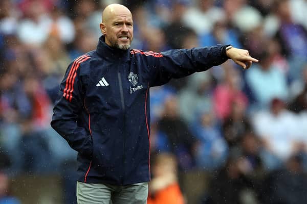 Manchester United manager Erik ten Hag.