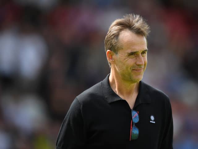 West Ham manager Julen Lopetegui.