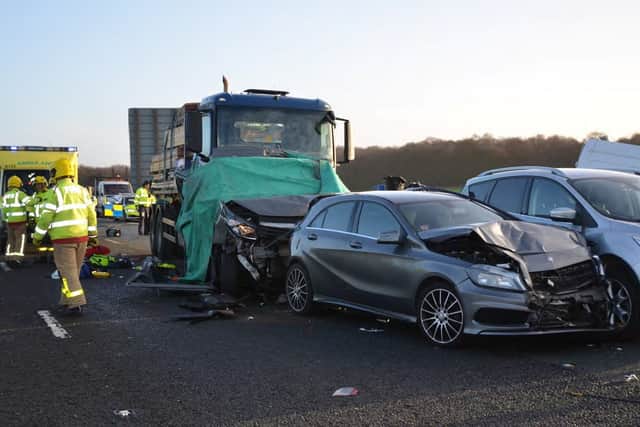 Majury also killed support worker Anne Kerr, 50, and injured five others in the collision
