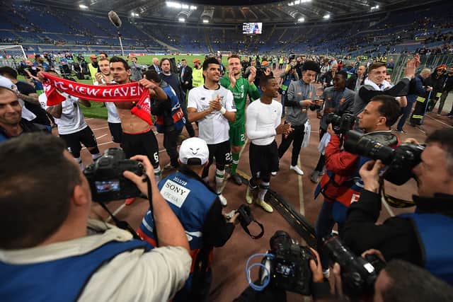 Dominic Solanke has played in the Champions League for Chelsea and Liverpool.