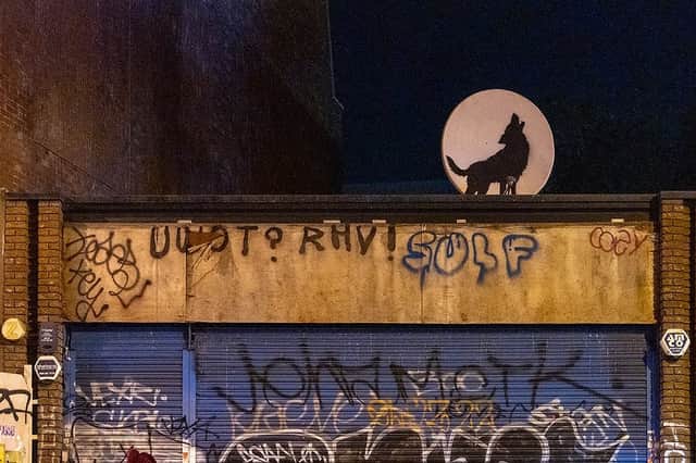 Banksy's fourth animal-themed artwork this week has appeared in Peckham