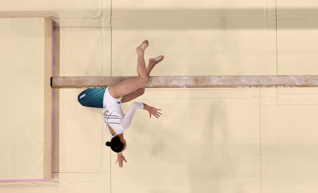 Sunisa Lee has joined in on Olympic TikTok trend (Photo by Jamie Squire/Getty Images)