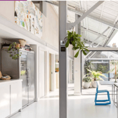 The 5,750 sq ft penthouse is across two floors, housing five bedrooms, four bathrooms and two south facing tropical terraces.