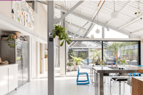 The 5,750 sq ft penthouse is across two floors, housing five bedrooms, four bathrooms and two south facing tropical terraces.