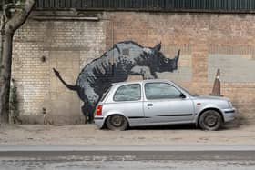 Banksy's latest artwork has appeared on Westmoor Street, Charlton