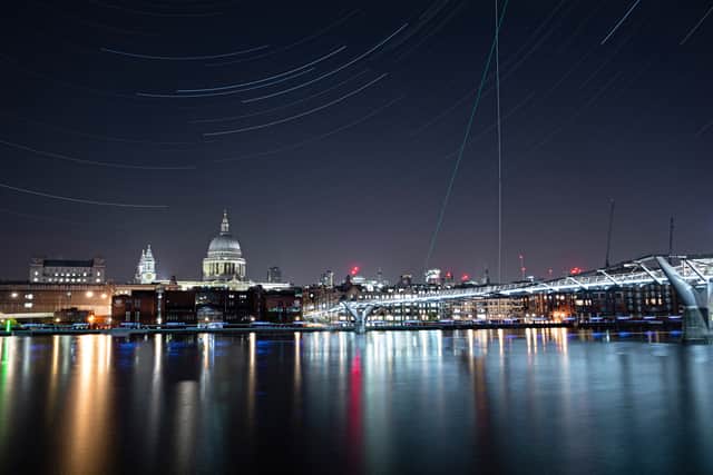 Londoners may just be able to catch a meteor shower in the capital’s skies this evening.