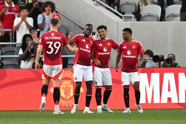 AWB (centre-left) has offered a slight dig towards his former side amid claims of lack of support