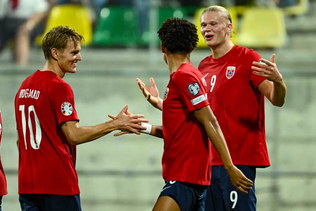 Odegaard hailed the player as 'dangerous'.