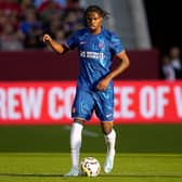 Carney Chukwuemeka in action for the Blues in pre-season friendly against Wrexham