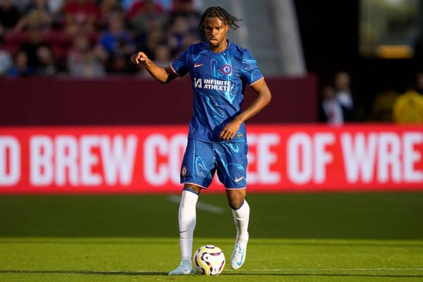 Carney Chukwuemeka in action for the Blues in pre-season friendly against Wrexham