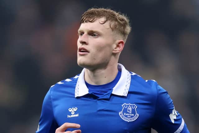 Everton defender Jarrad Branthwaite.